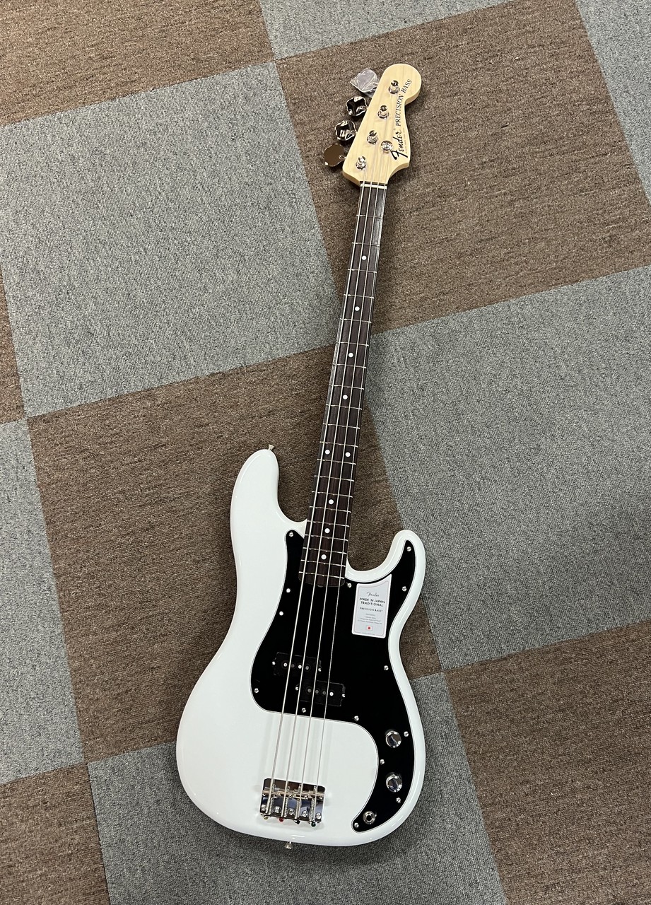 Fender Made in Japan Traditional 70s Precision Bass, Rosewood Fingerboard, Arctic  White（新品）【楽器検索デジマート】