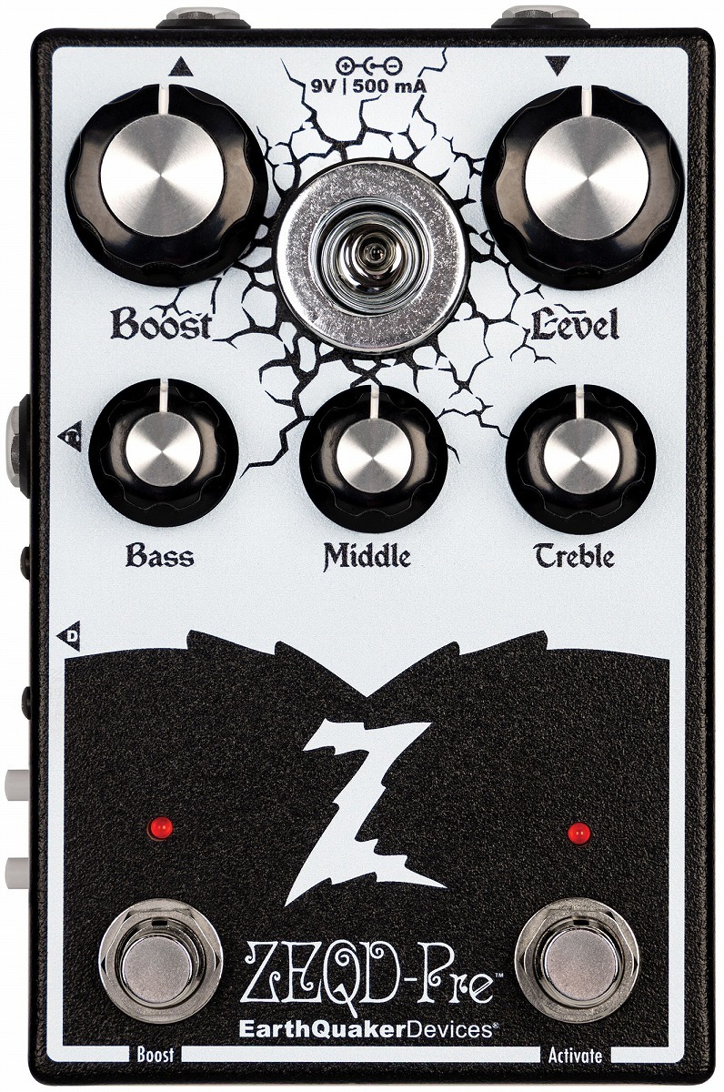 EarthQuaker Devices ZEQD-Pre ギタープリアンプ アナログ真空管
