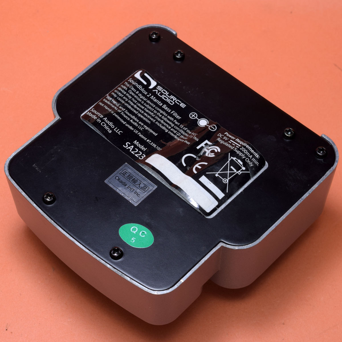 Source Audio soundblox2 manta BASS FILTER 【福岡店】（中古）【楽器