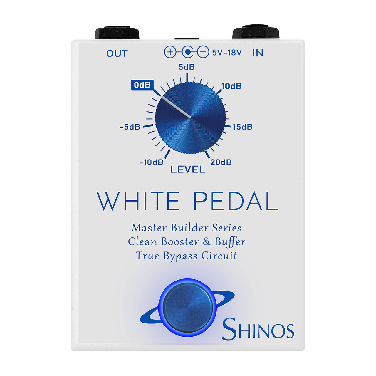 SHINOS WHITE PEDAL【即納可能】（新品/送料無料）【楽器検索デジマート】