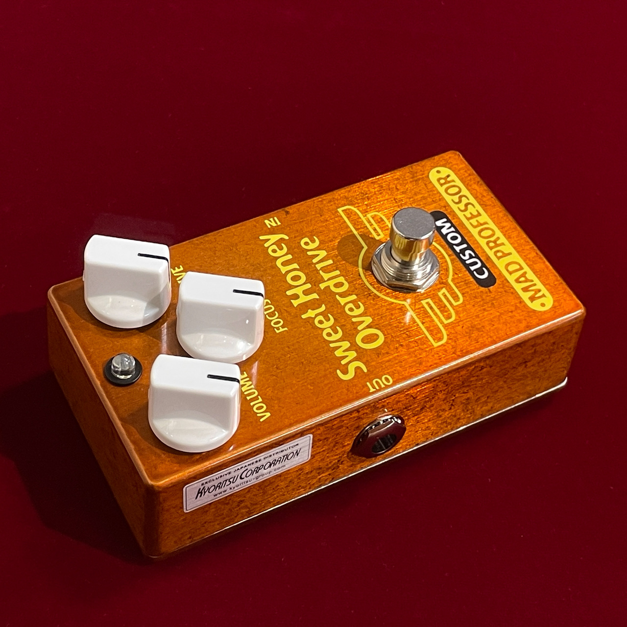MAD PROFESSOR Sweet Honey Overdrive CUSTOM Fat Bee mod 【CUSTOM