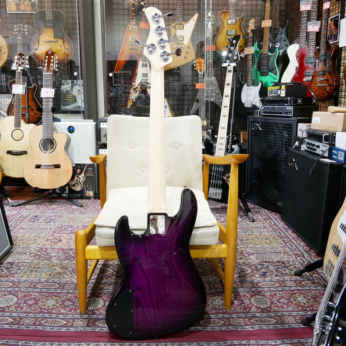 Crews Maniac Sound JB-2005 / Maple Fingerboard / Purple Mist