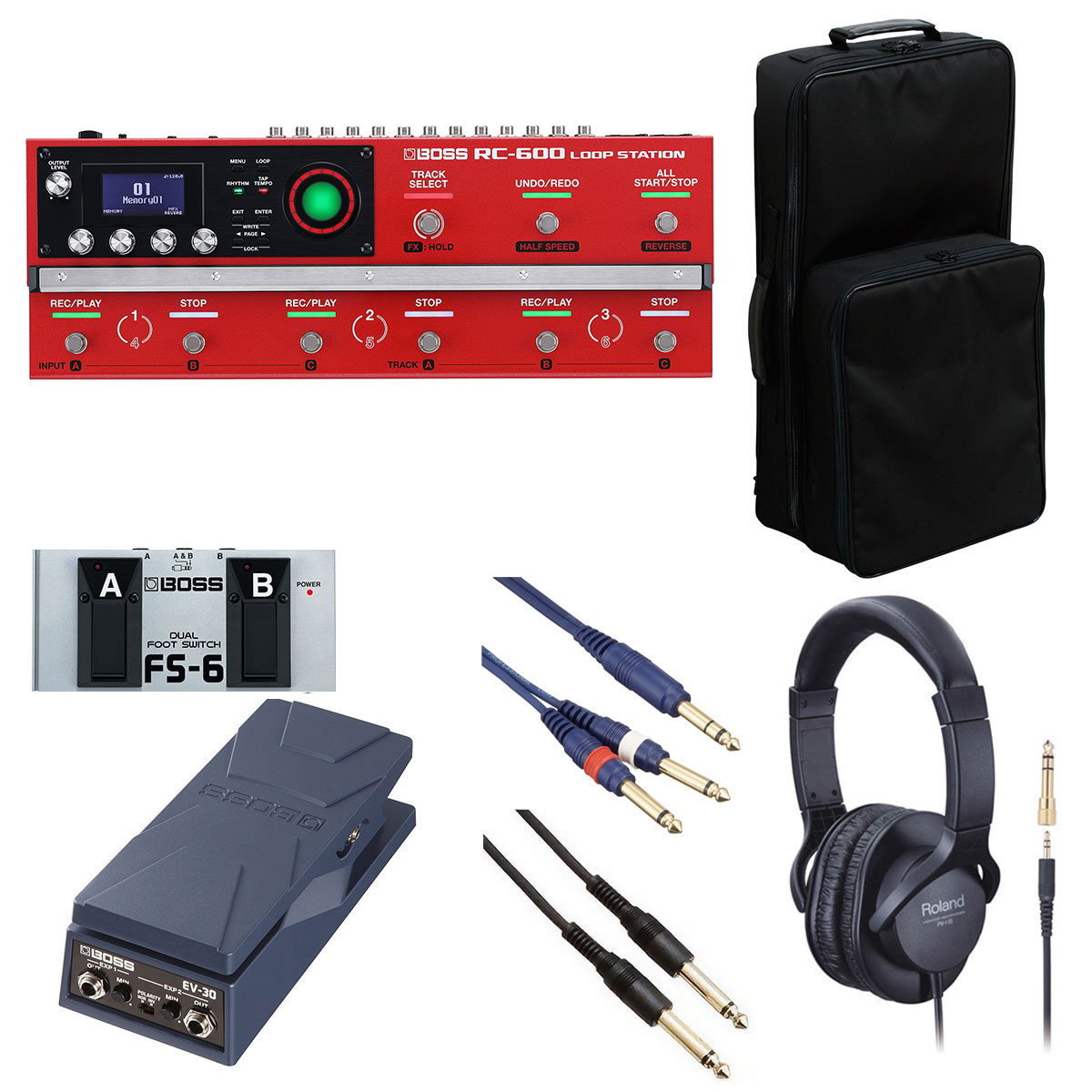 BOSS ループステーション RC-300 + エフェクターケース付き BOSS