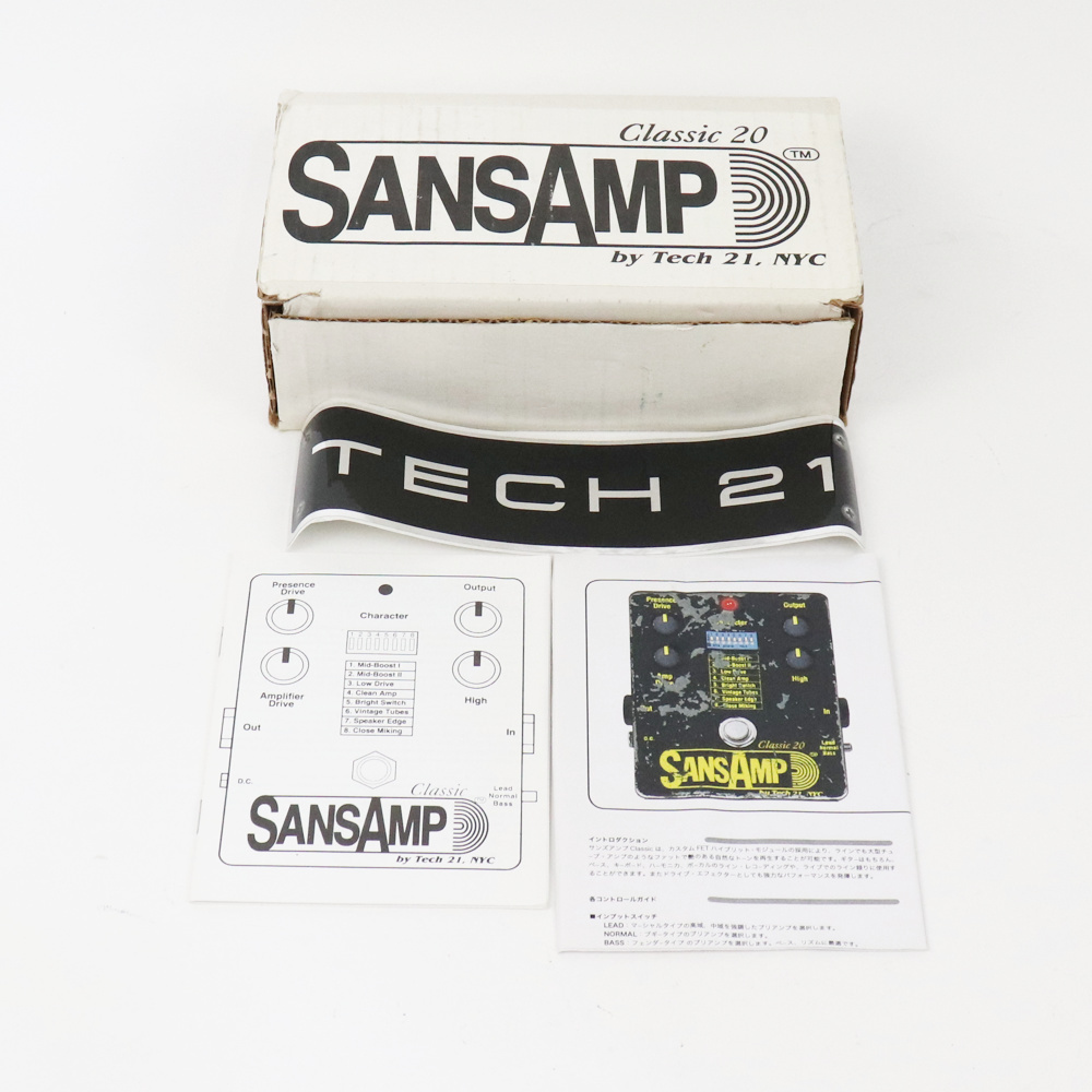 Tech21 SansAmp Classic 20　エフェクター TECH21 【中古】サンズアンプ TECH21 SansAmp Classic 20