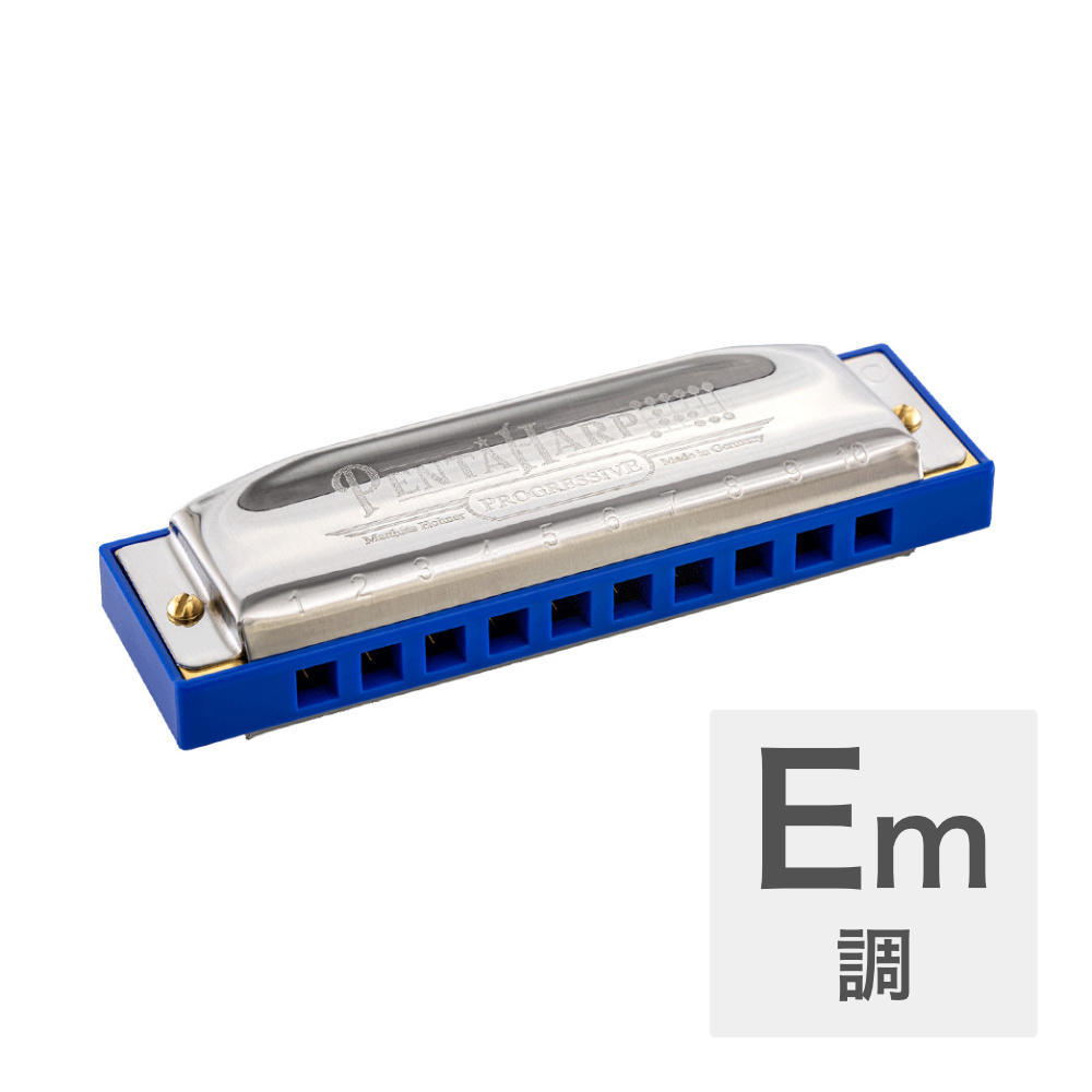 Hohner ホーナー Penta Harp Eマイナー 10穴ハーモニカ ブルースハープ