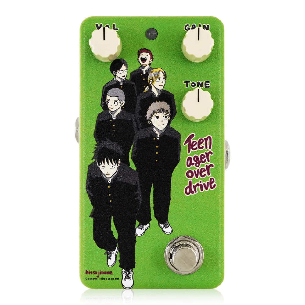 Animals Pedal Custom Illustrated MAOD 羊の目 Teen Ager Over Drive ギターエフェクター オーバードライブ