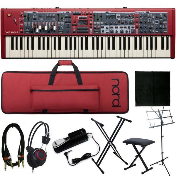 CLAVIA Nord Stage 4 Compact ライブセット ステージキーボード 73鍵盤