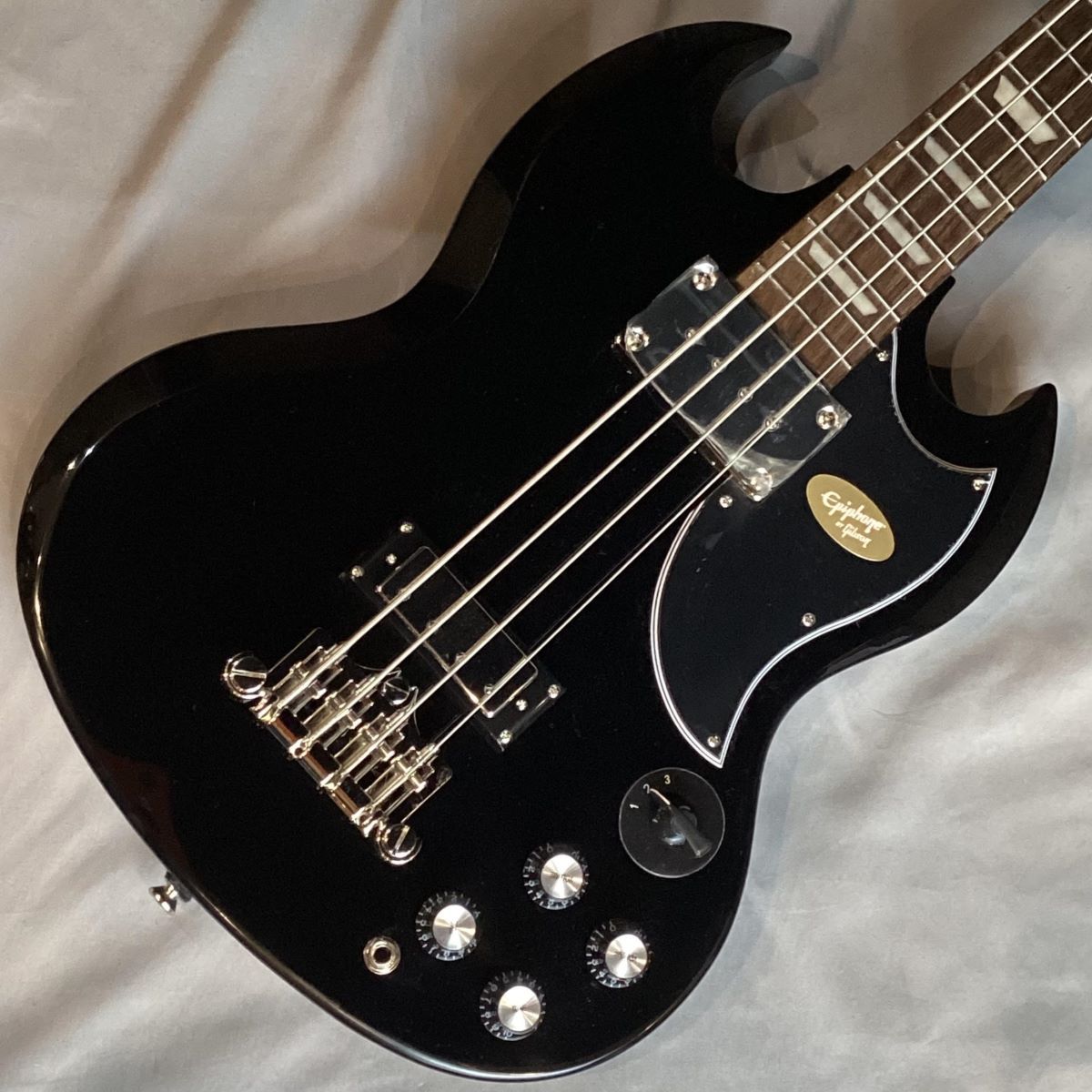 Epiphone EB-3 Bass Ebony SGベース【現物画像】【重量4.05kg】