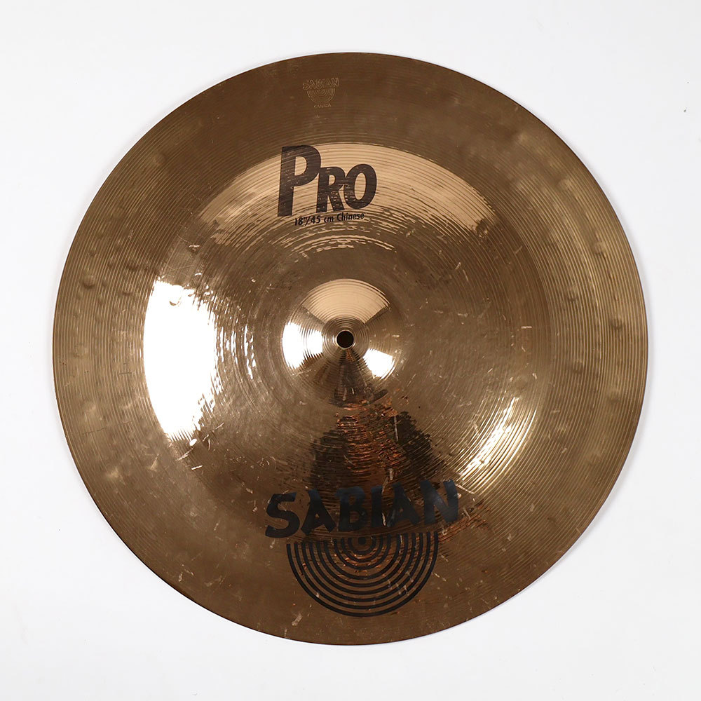 SABIAN 【中古】 チャイナシンバル セイビアン SABIAN PRO Chinese 18