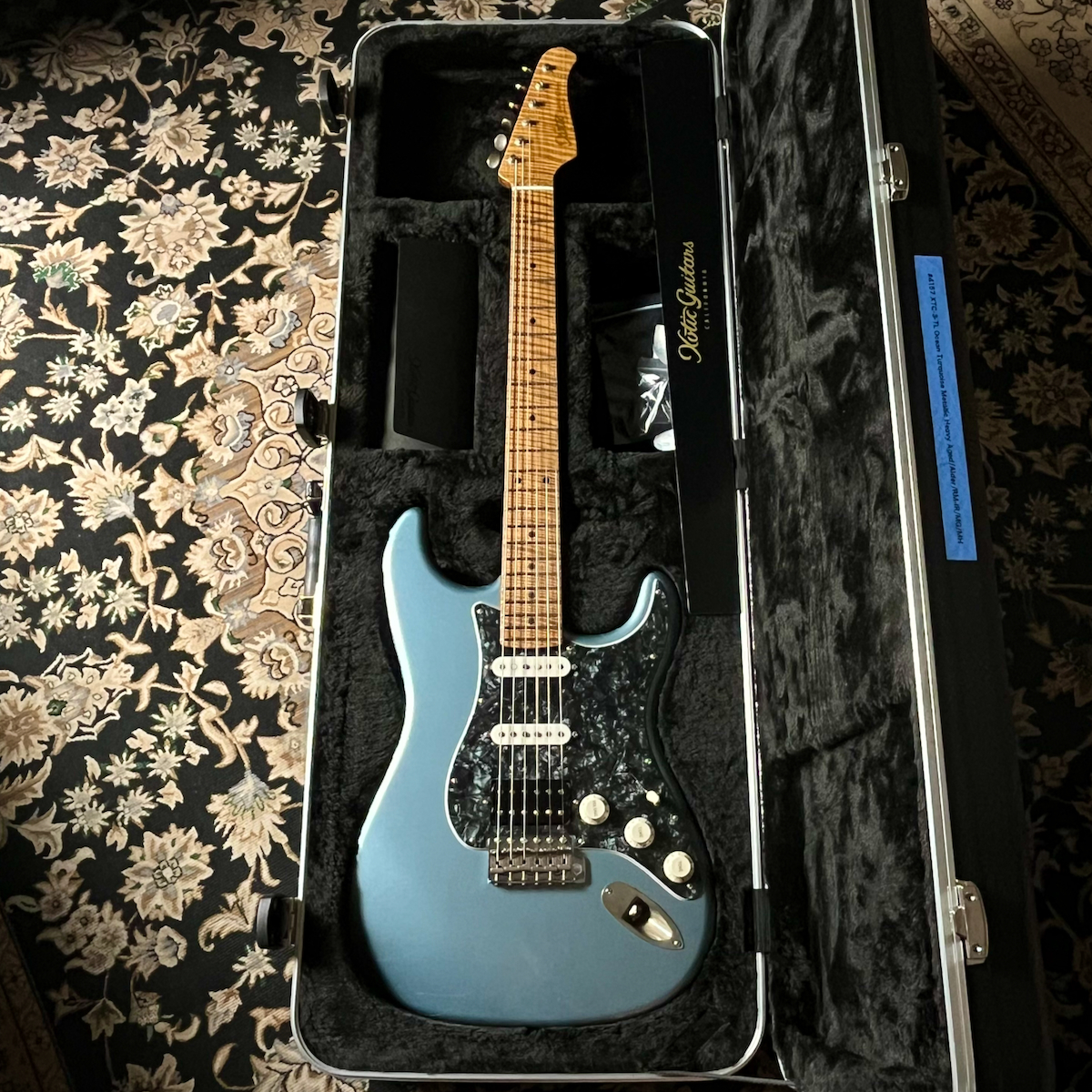 Xotic XSC-2 (Ice Blue Metallic Light Aged) / ASH / Master Grade