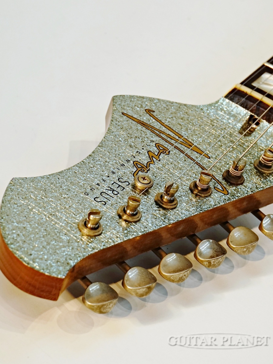 Novo Guitars Serus J Custom -Ice Blue Metallic Sparkle EX-Light