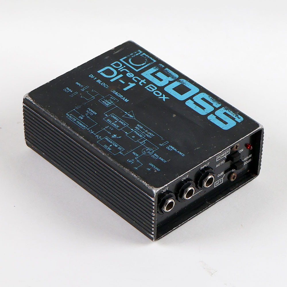 【新品未使用】BOSS ダイレクトボックス DI-1 BOSS - DI-1 | ダイレクト・ボックス