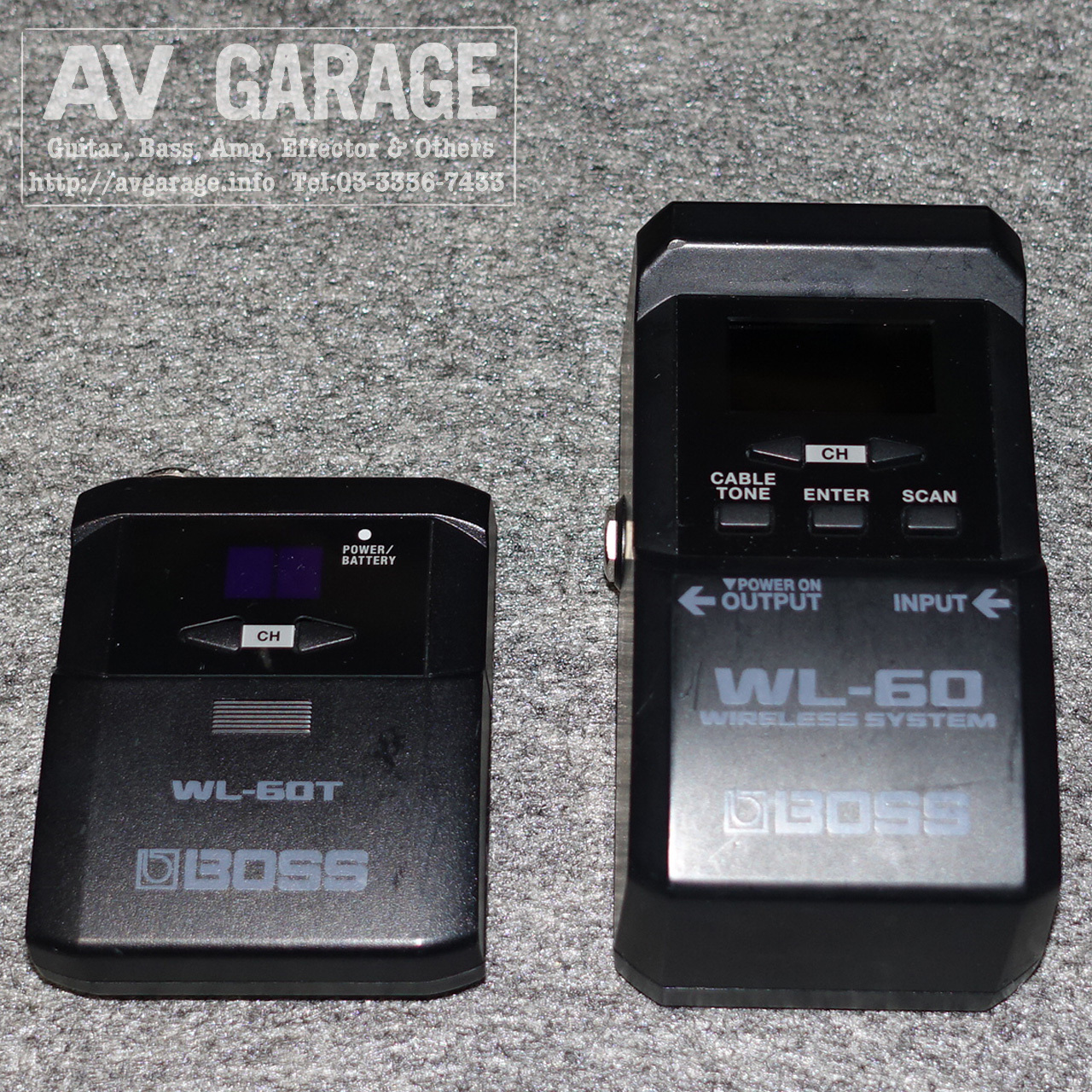 BOSS WL-60 Wireless System ボス・ワイヤレス・システム（中古