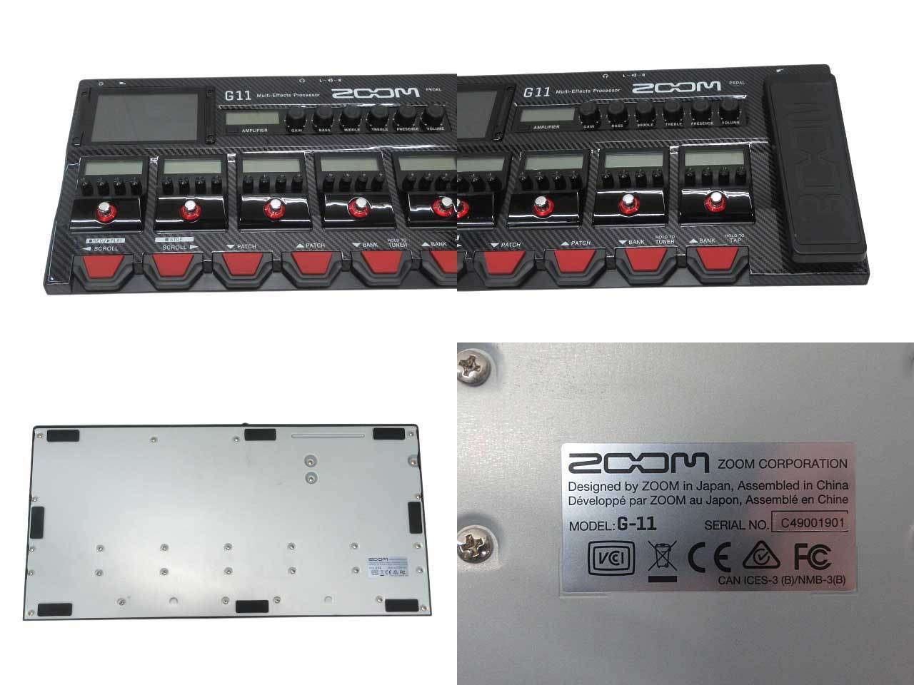 ZOOM G11 Multi-Effects Processor for Guitarists【鹿児島店