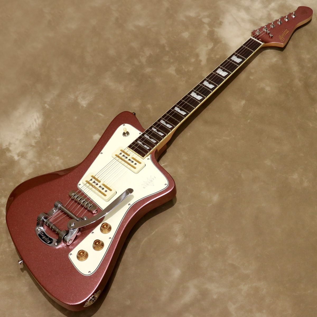 Baum Guitars Wingman - W with Tremolo, Burgundy Mist（B級特価/送料