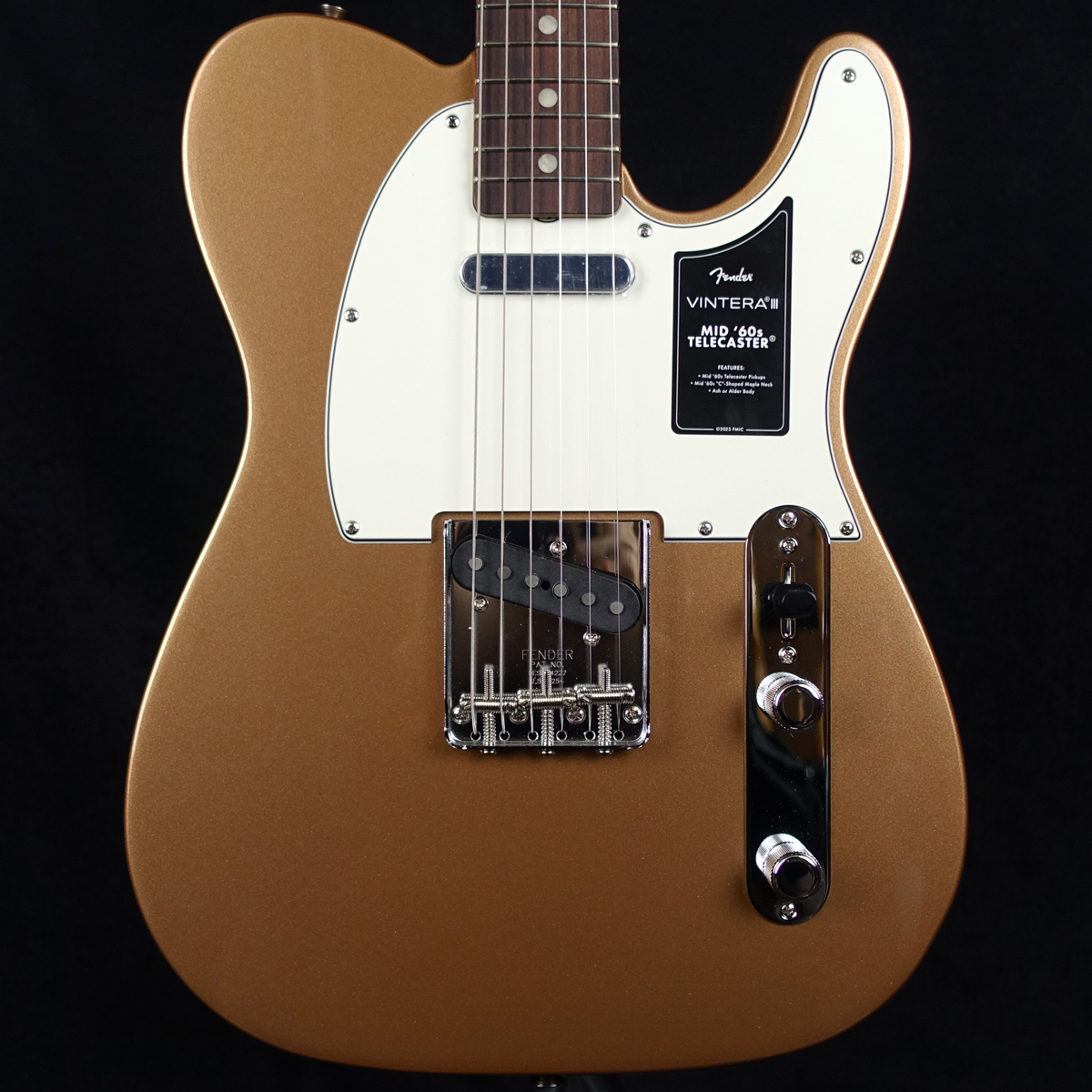 Fender Vintera III Mid '60s Telecaster Firemist Gold（新品）【楽器