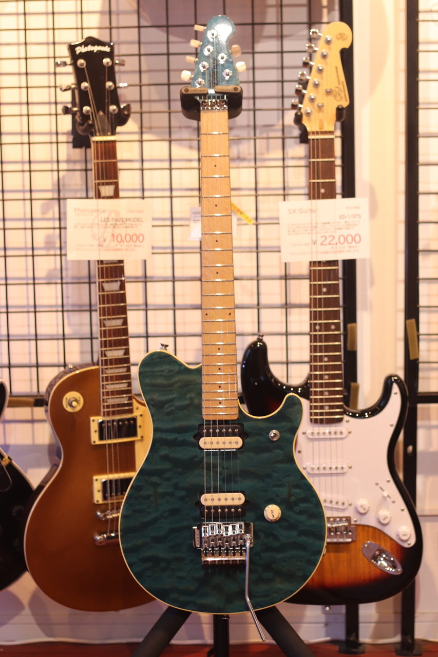 MUSIC MAN AXIS EX Translucent Blue『視聴動画』（中古/送料無料