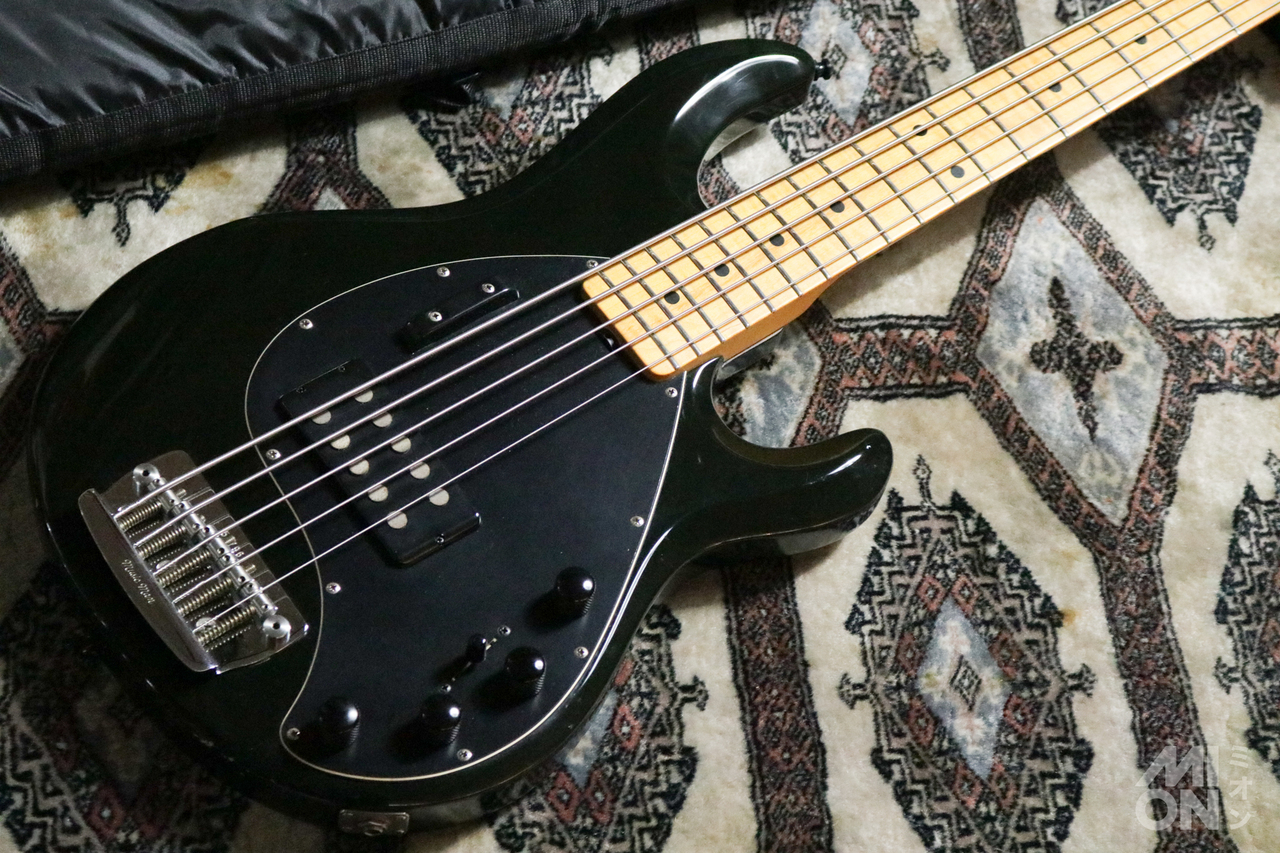 MUSIC MAN StingRay 5 String H Maple Neck 1989 Black（中古