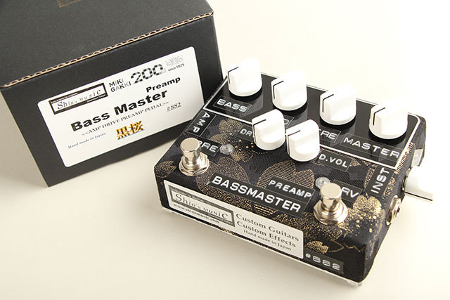 Shin's Music 黒桜 BASS MASTER PREAMP #882【三木楽器創業200周年記念