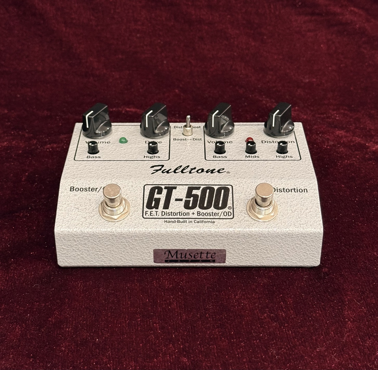 Fulltone GT-500 F.E.T. Distortion + Booster/OD（中古）【楽器検索