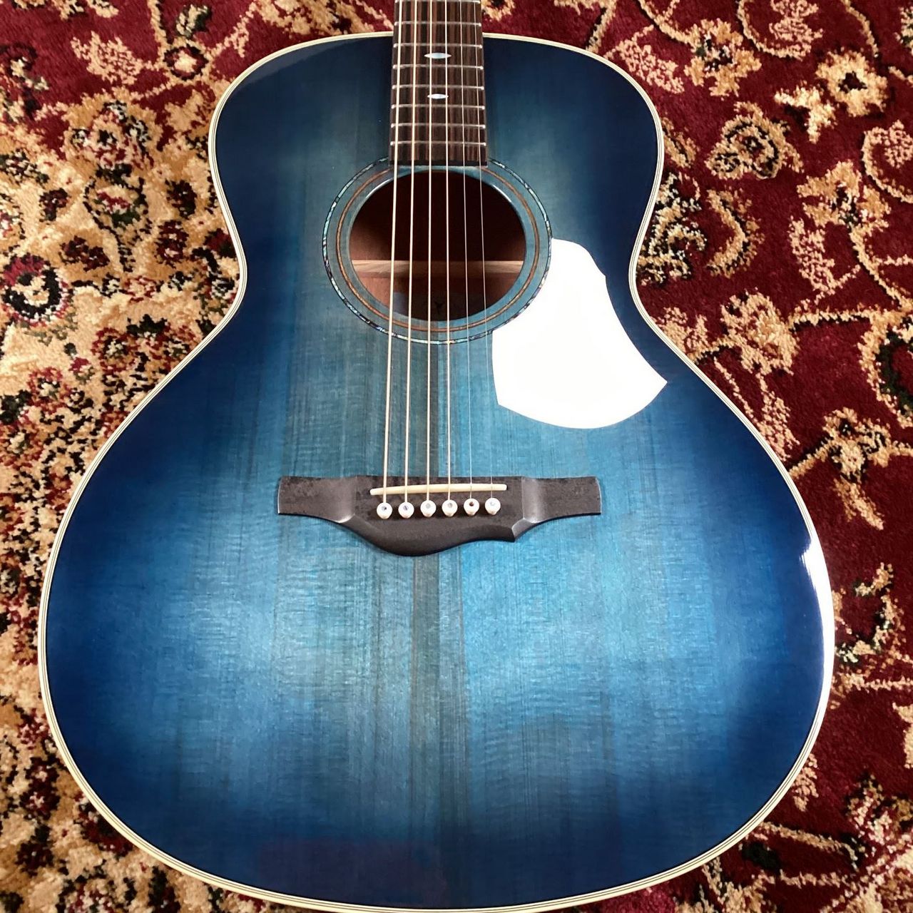 K.Yairi SBM-MH1 E BMB (ブルームーンバースト) エレアコギター トップ