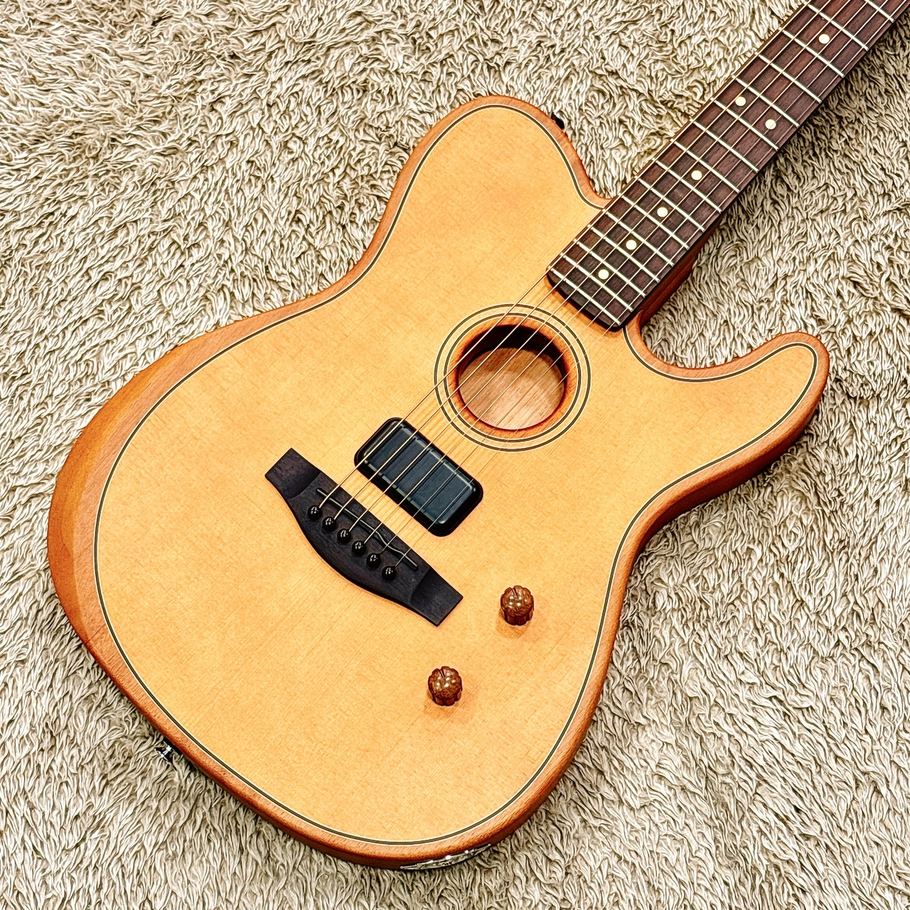 Fender Acoustasonic Standard Telecaster Aged Natural【新