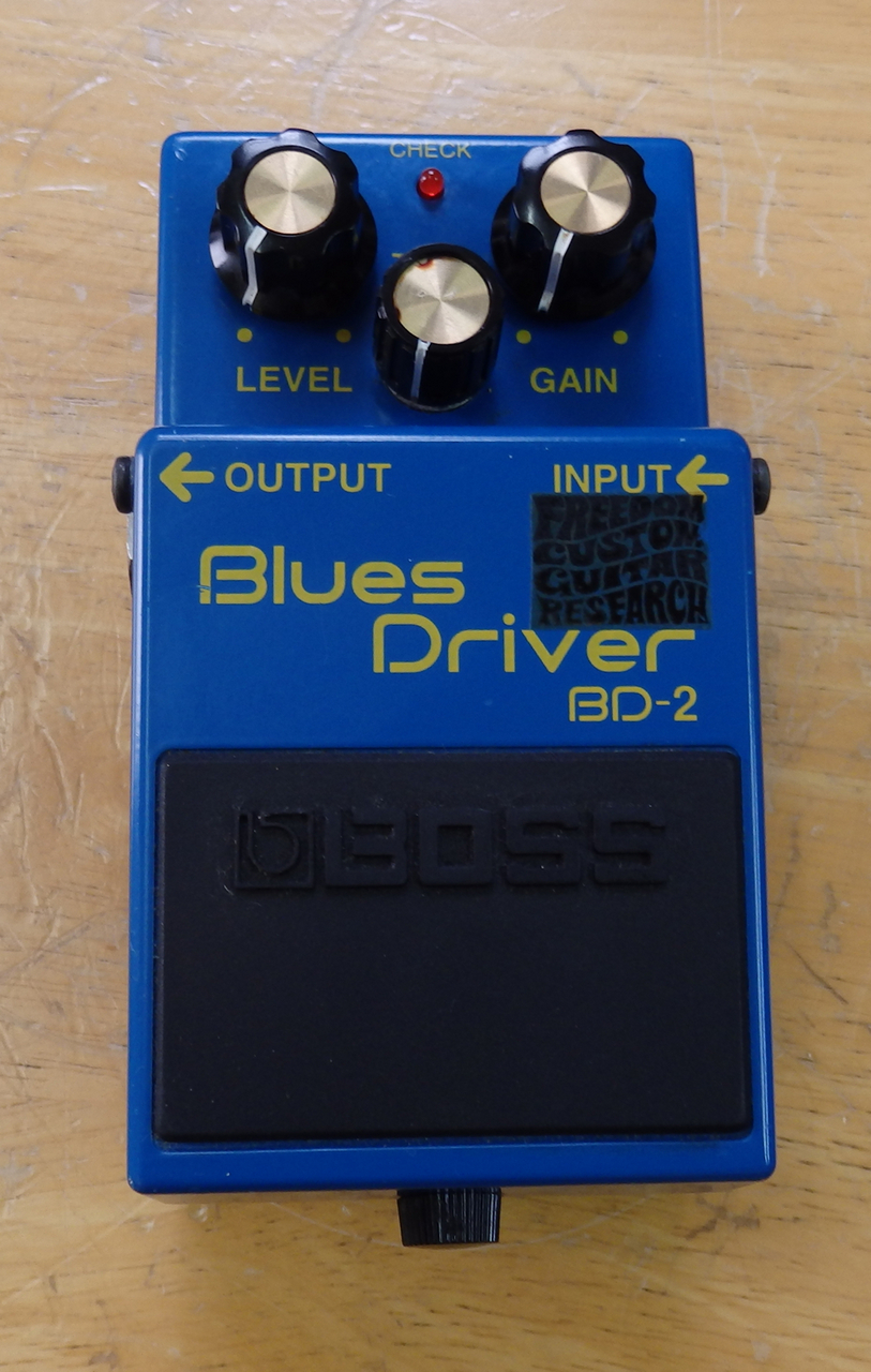 BOSS BD-2 Blues Driver Freedom Custom Guitar Research MOD（中古