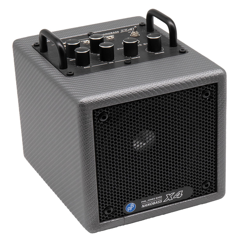 Phil Jones Bass Nanobass X4 Carbon Silver 【2025年冬・限定カラー