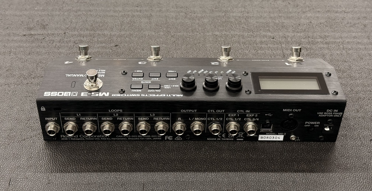 BOSS MS-3 Multi Effects Switcher（中古）【楽器検索デジマート】