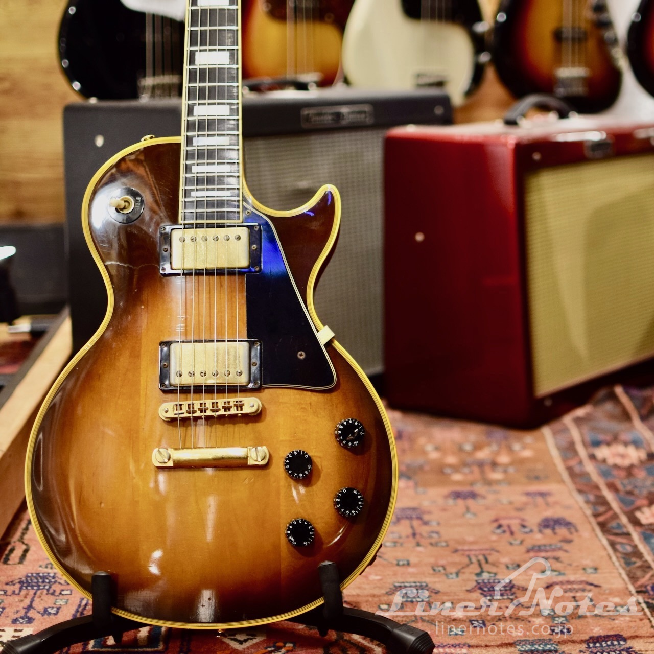 ギター Gibson Les Paul Custom 1988 Gibson Les Paul Custom Cherry Sunburst 1988 – Chicago Music