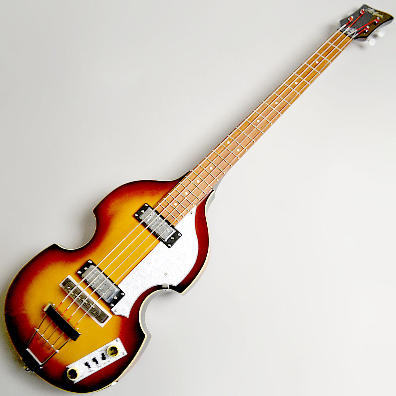 すだ　Höfner エレキベース スノーブルー Yahoo!オークション - Hofner B-BASS HI-SERIES IGNITION BASS