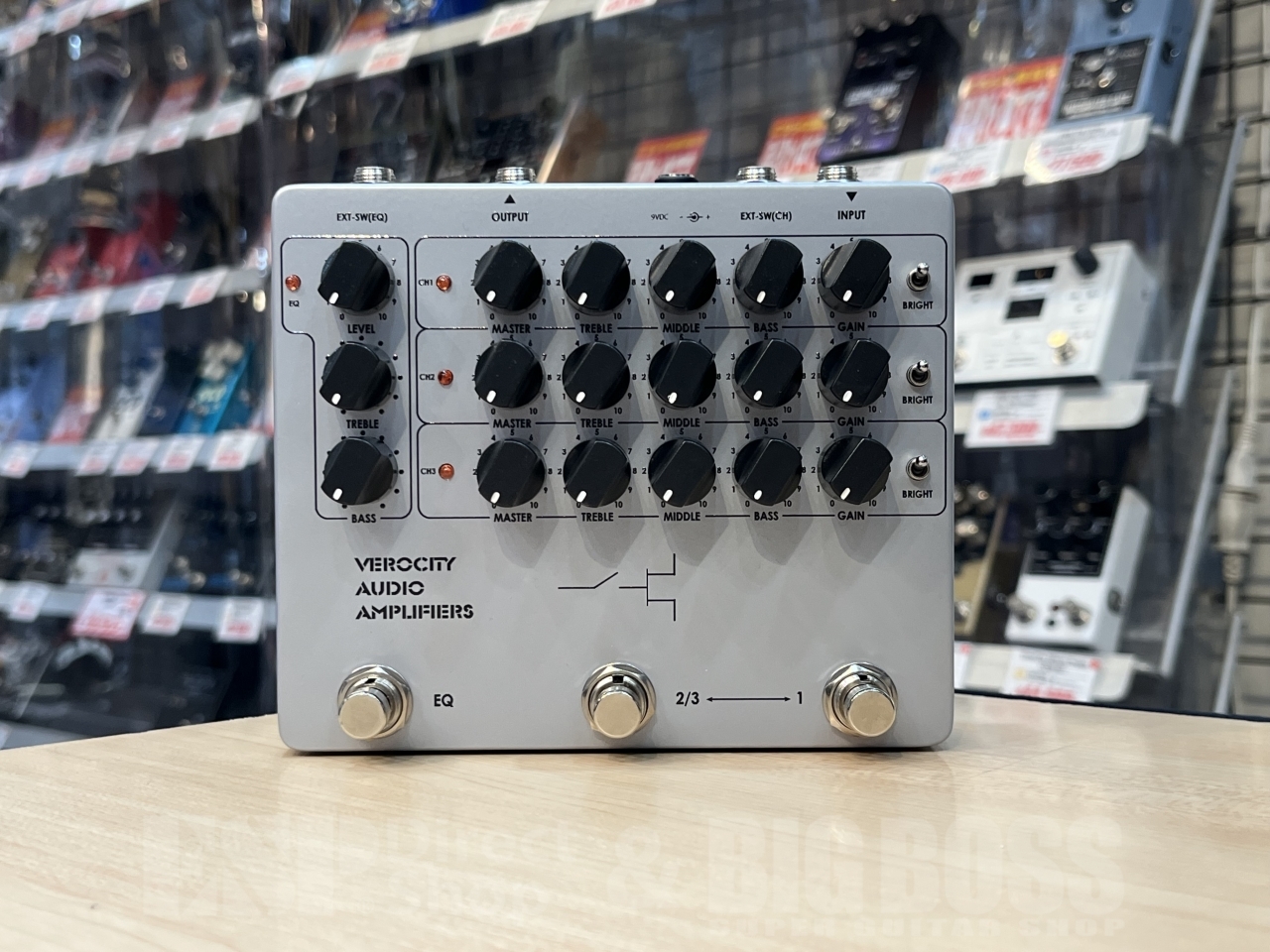 VeroCity Effects Pedals 三PLUS-Deluxe（新品/送料無料）【楽器検索