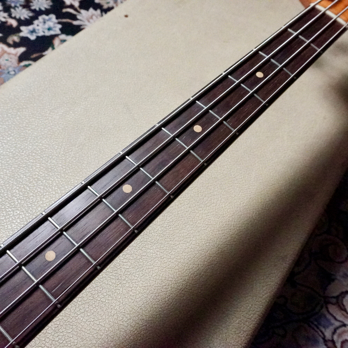 Fender 1963 Precision Bass Sunburst (Great flame Neck