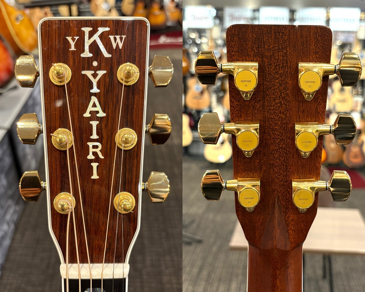 K.Yairi 【個体演奏動画あり】【USED】YW-1000HQ '22年製【ハカランダ