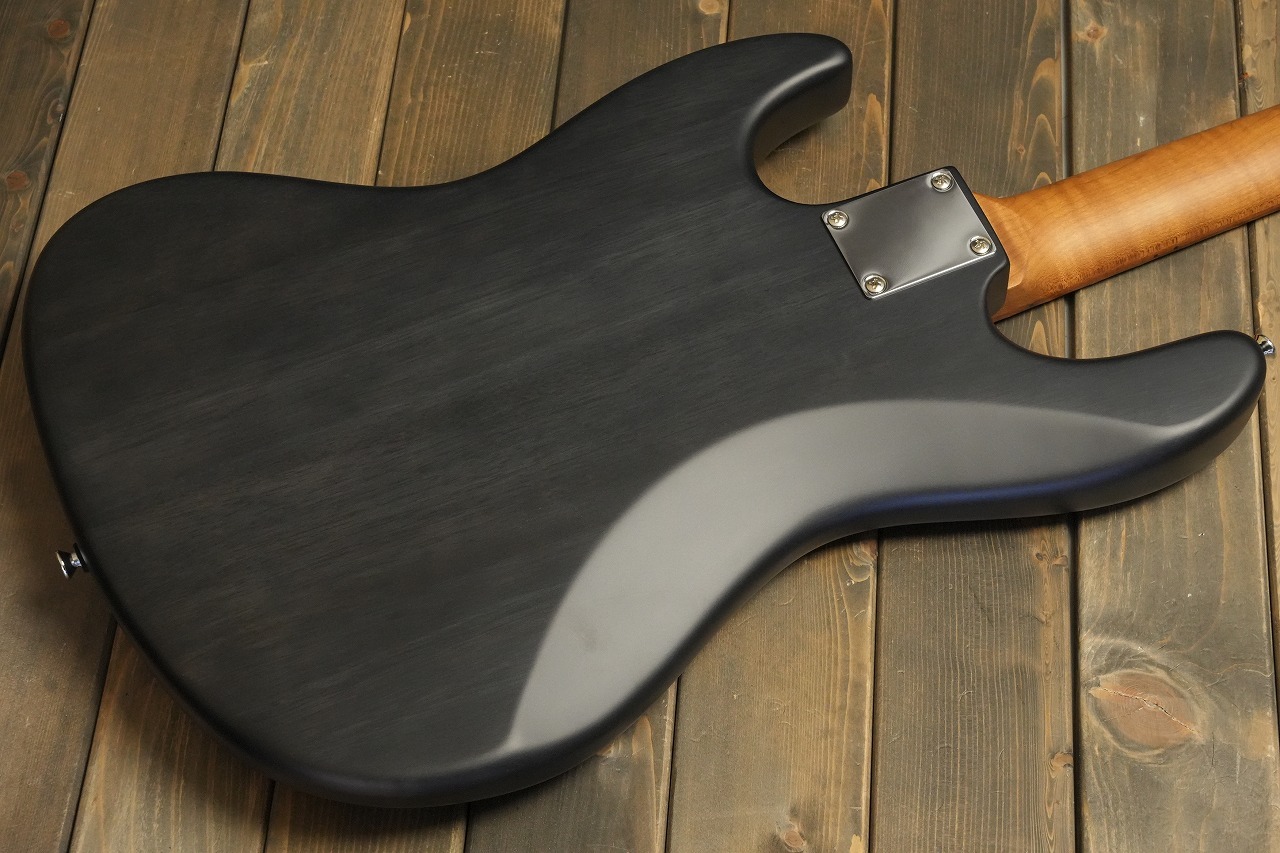 Bacchus WL4-STD/RSM BLK-S エレキベース ジャズべタイプ（新品/送料