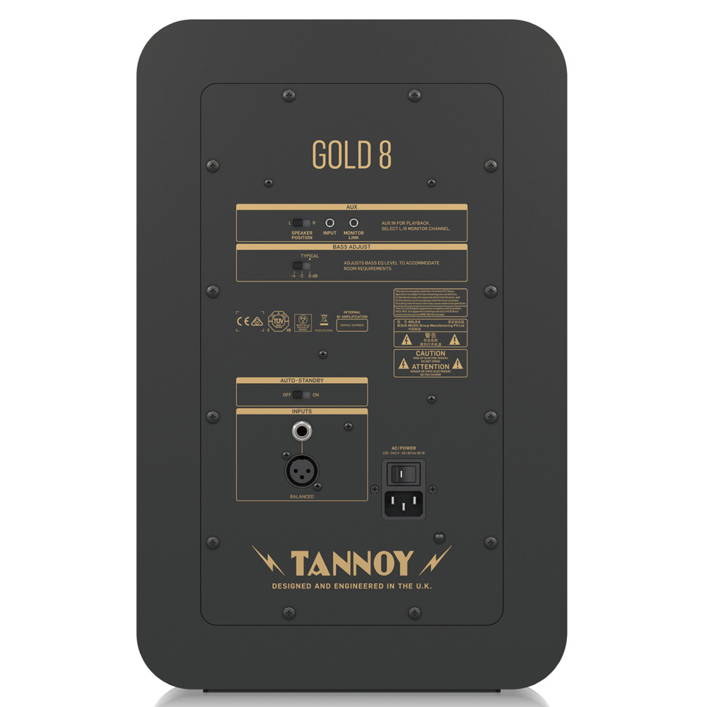 Tannoy GOLD 8 モニタースピーカー 1本（新品/送料無料）【楽器検索