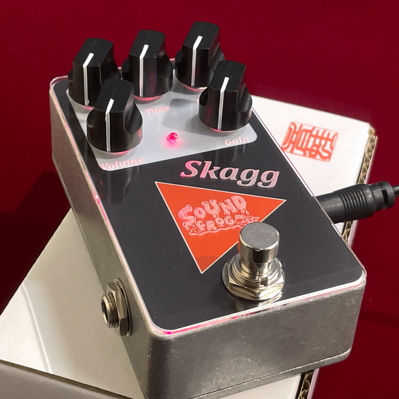 SOUND FROG Skagg【ベース用オクターブファズ】【操作性抜群