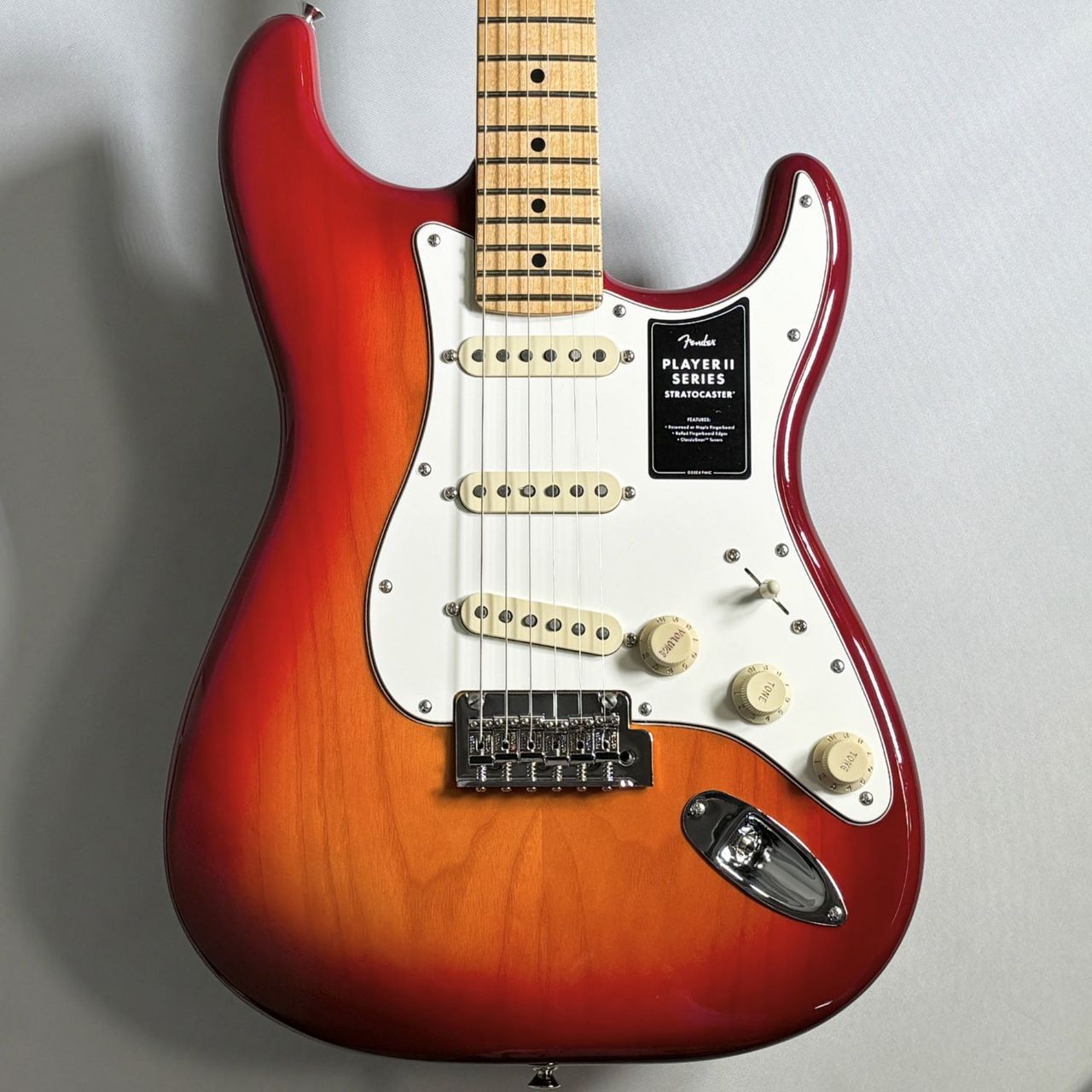 Fender Player II Stratocaster Aged Cherry Burst【3.08kg