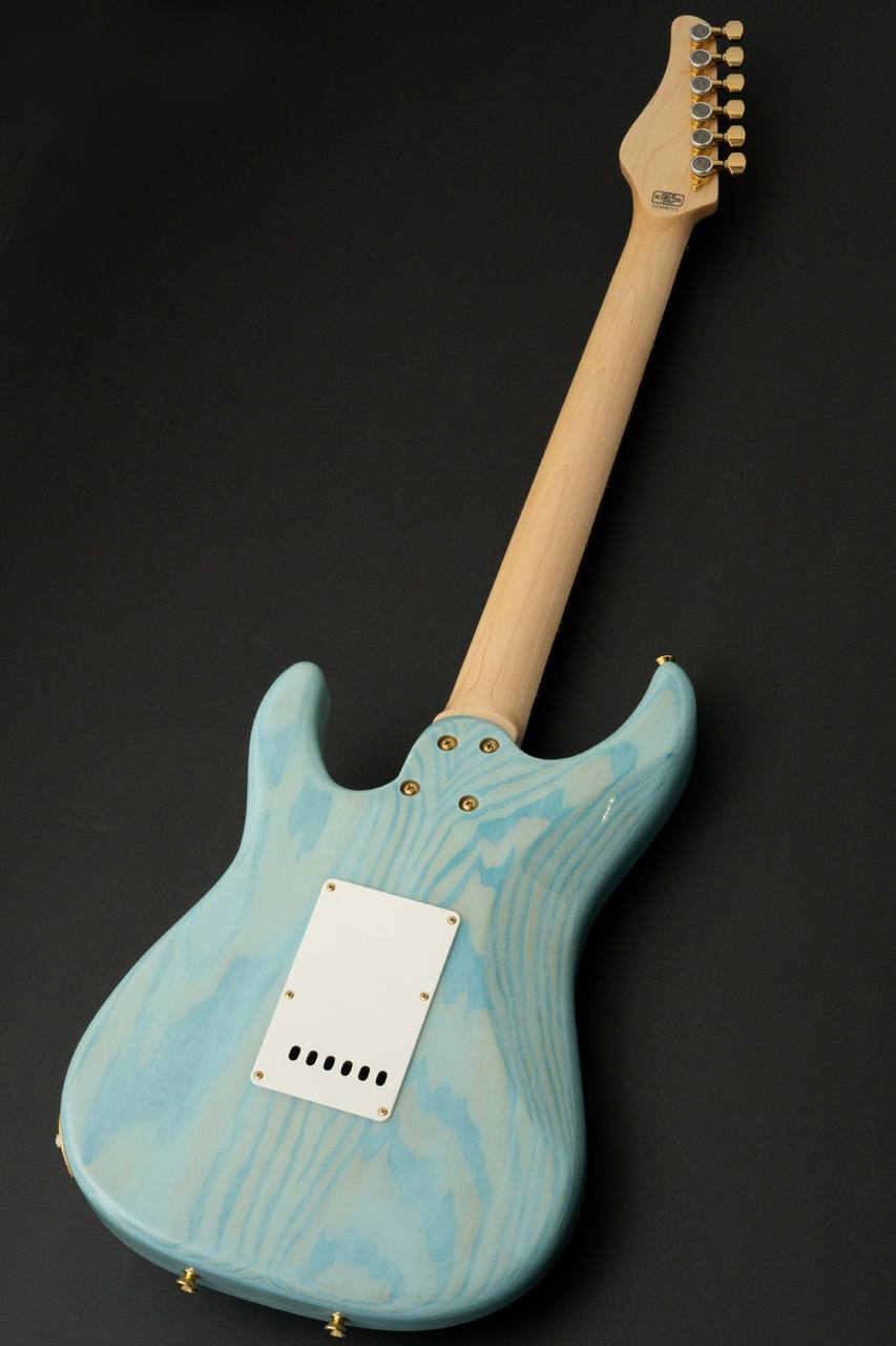 SCHECTER BH-1-STD-24/R Limited w/Gold Parts -See-Through Sonic