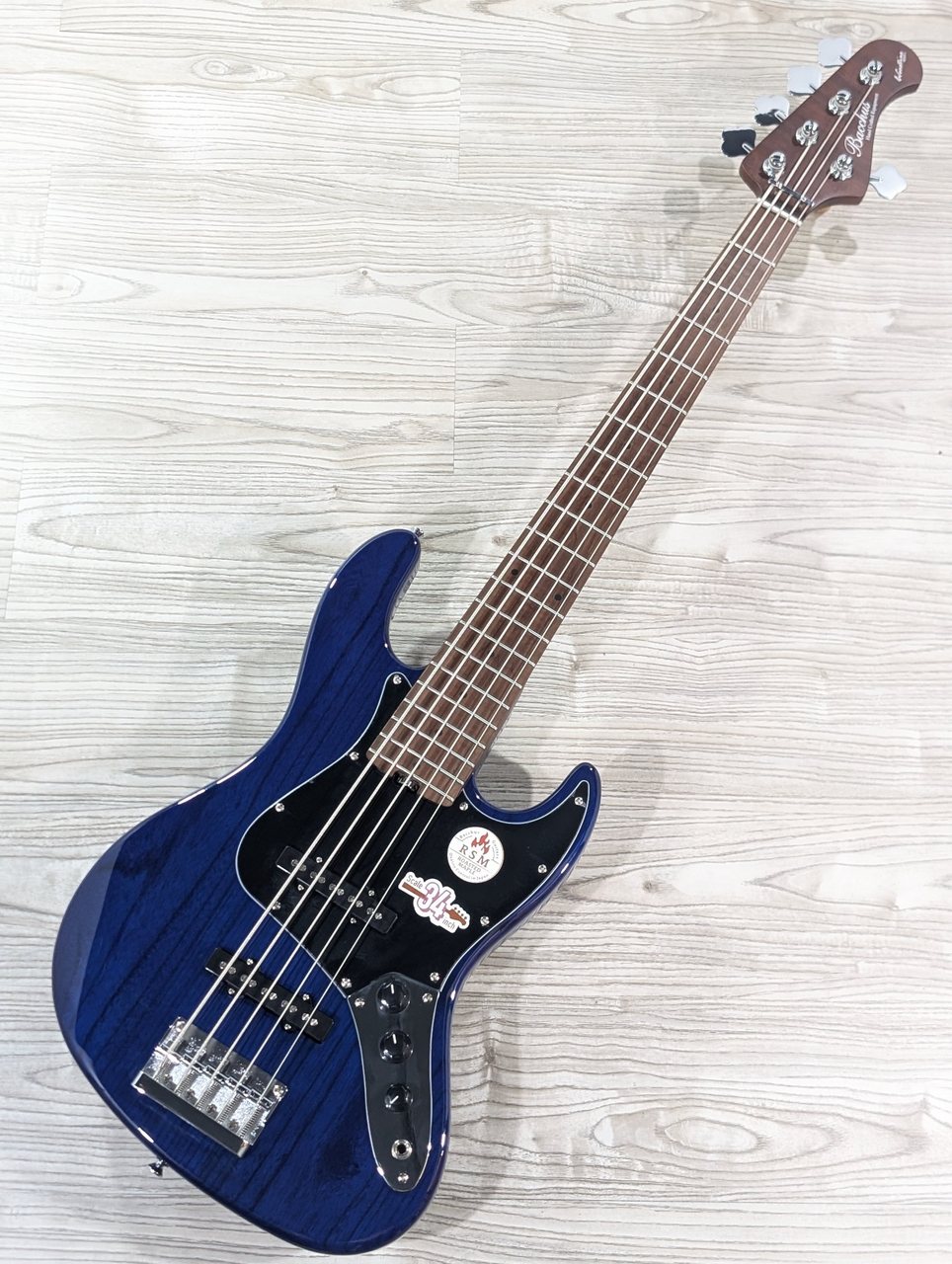 Bacchus WL5-ASH/RSM 5弦ベース WL5-ASH/RSM (Bacchus / バッカス) 5弦ベース グローバル