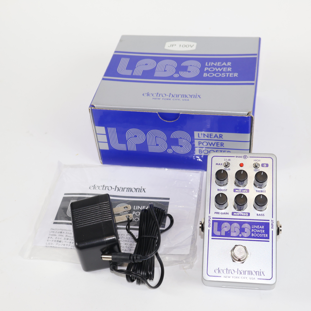 electro-harmonix LPB-3リニアパワーブースター Amazon | Electro-Harmonix LPB-3 リニアパワーブースター&EQペダル