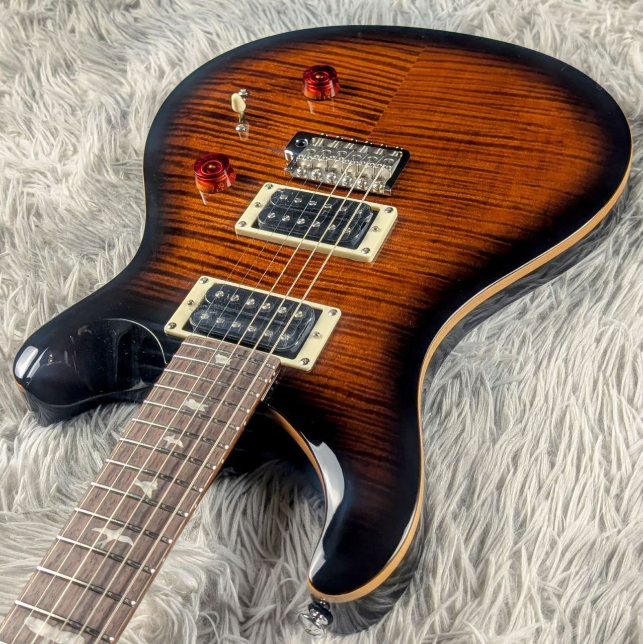 Paul Reed Smith(PRS) SE CUSTOM 24 burst black gold【現物画像】4/24