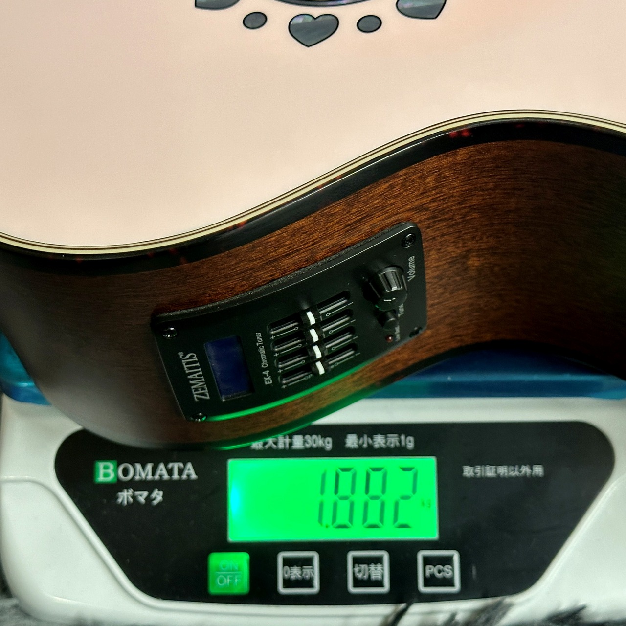 Zemaitis CAM-90HCW Gloss Pink Mother of Pearl（新品/送料無料