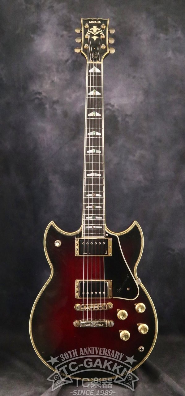 超特価低価YAMAHA ヤマハ SG3000 Custom エレキギター MADE IN JAPAN 日本製 厚手ソフトケース付 BLACK ブラック 黒 簡易音出しOK ZJZ01BOB85 ヤマハ