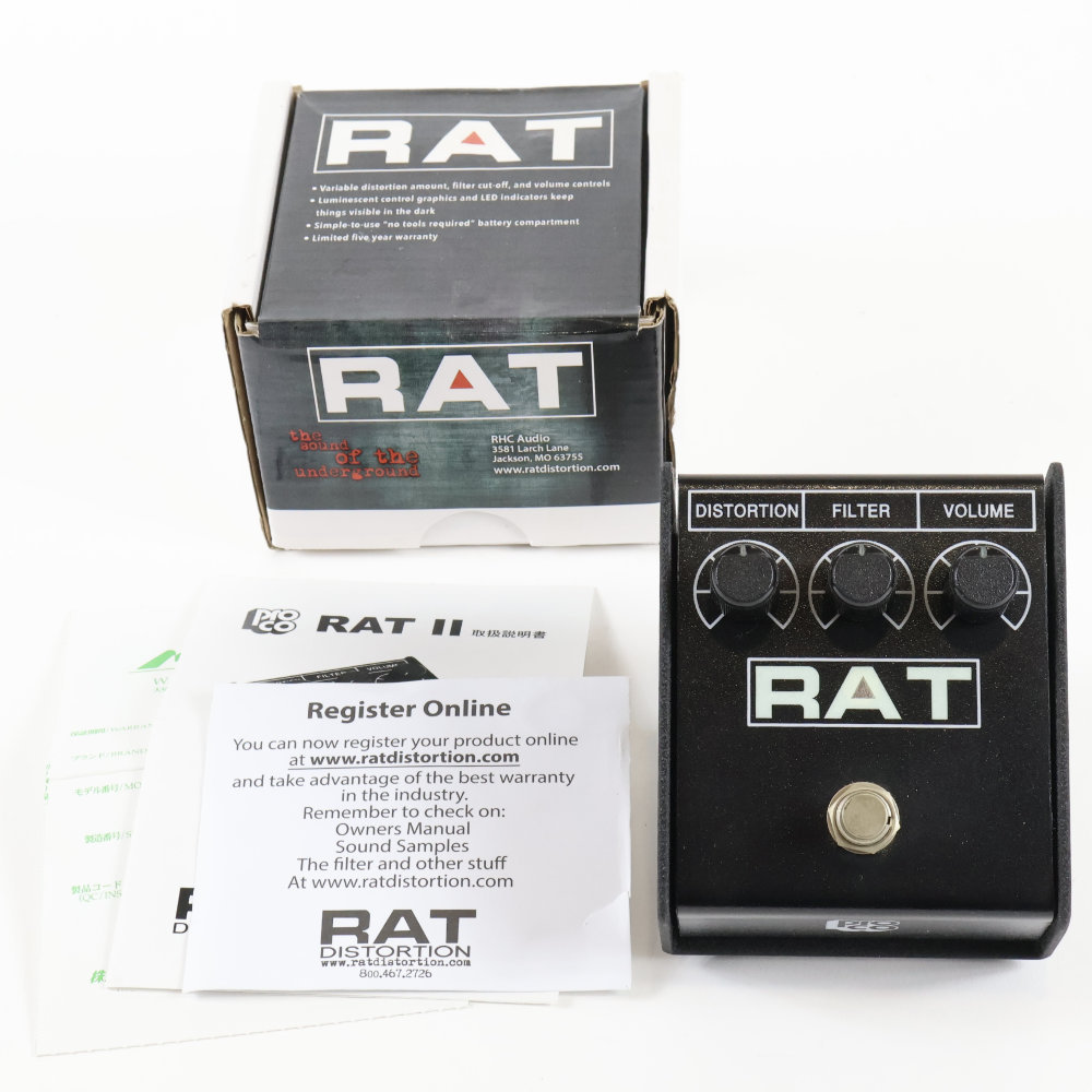 Pro Co 【中古】 ディストーション PROCO RAT2 エフェクター プロコ