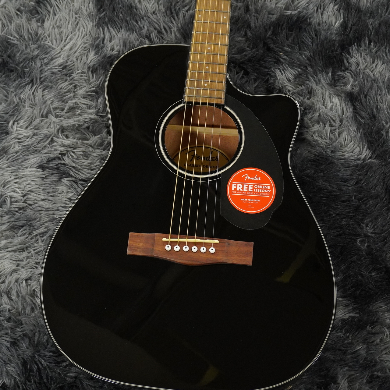Fender Acoustics CC-60SCE Concert Black【コンパクトサイズの