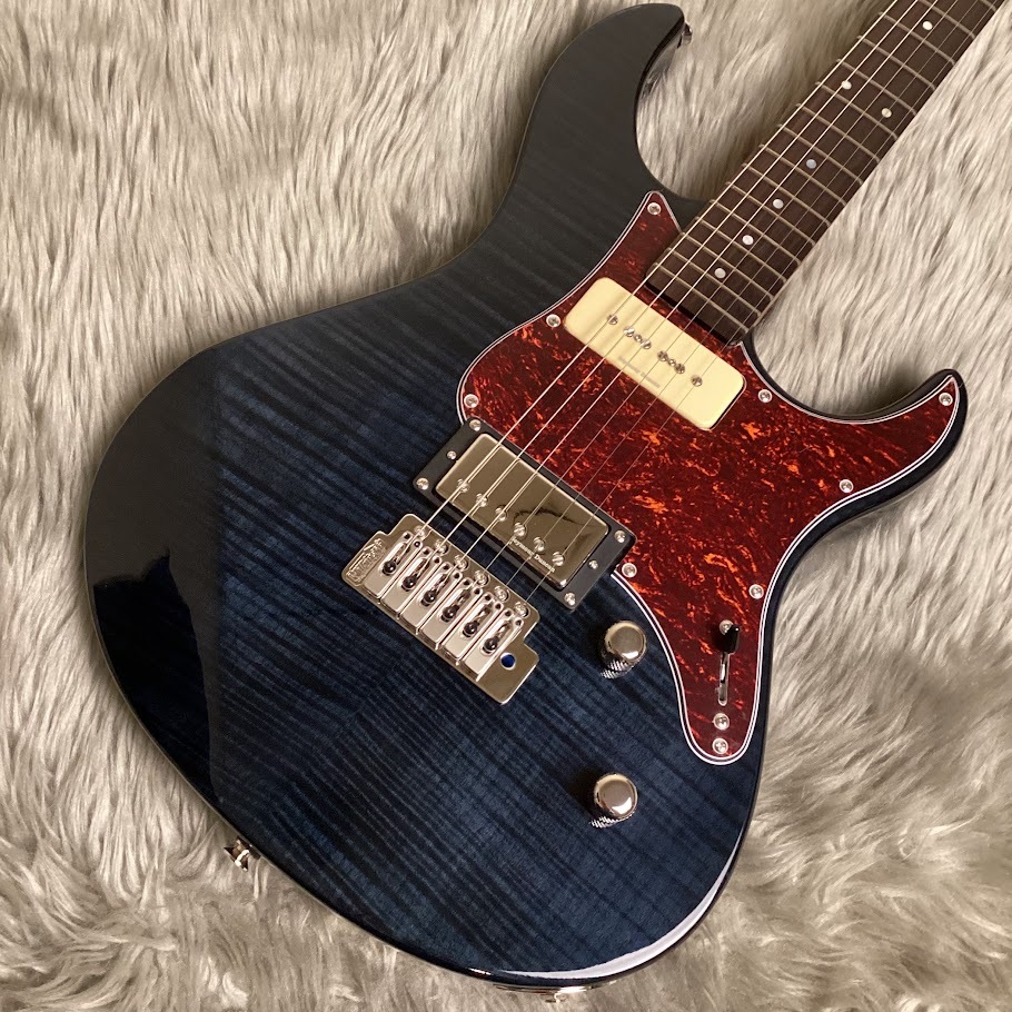 YAMAHA PACIFICA611VFM TBL トランスルーセントブラックパシフィカ