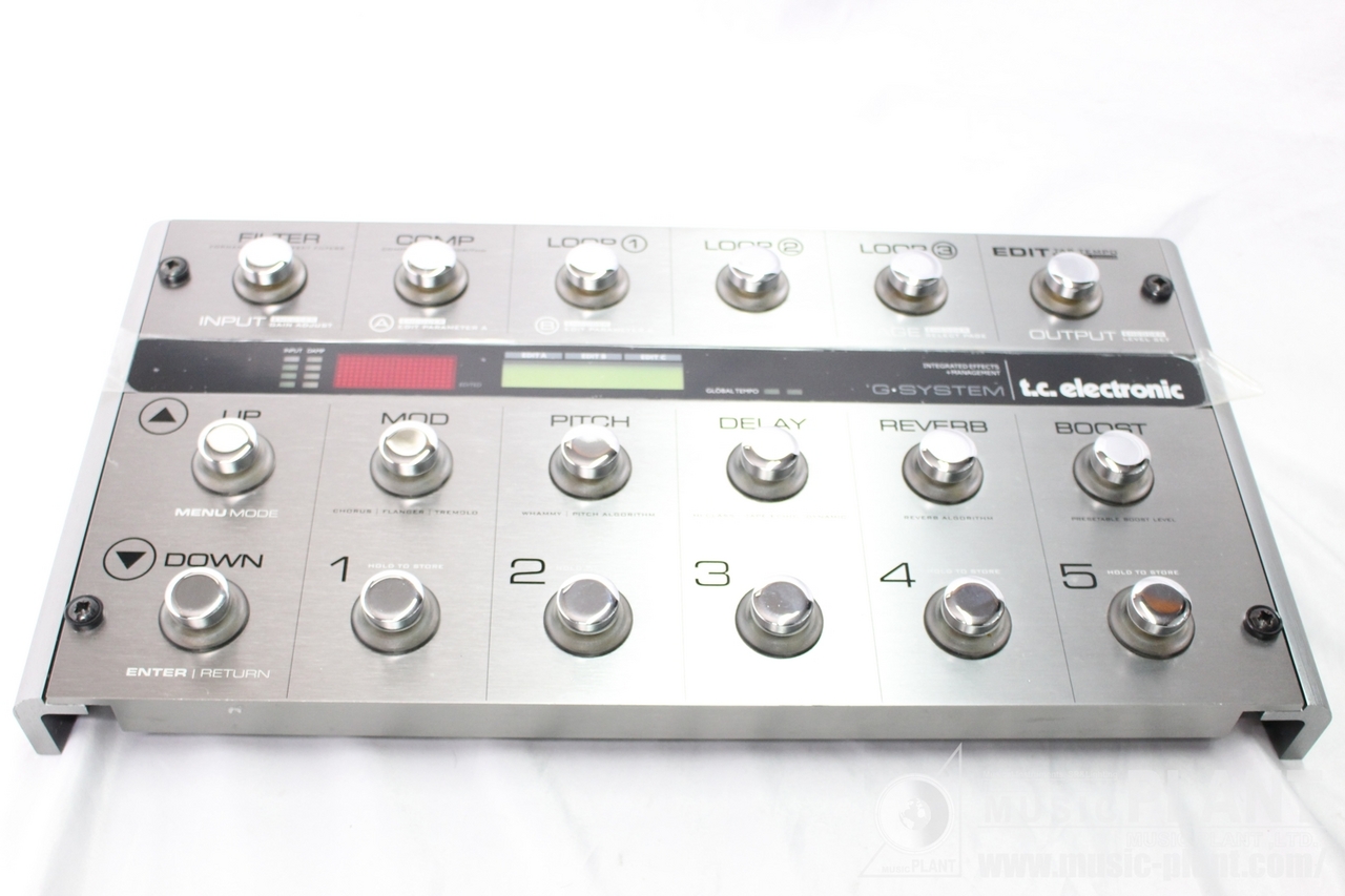 tc electronic G-SYSTEM（中古）【楽器検索デジマート】