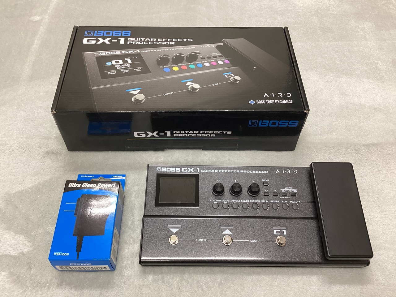 BOSS GX-1 Guitar Effects Processor 電源アダプター付き（中古