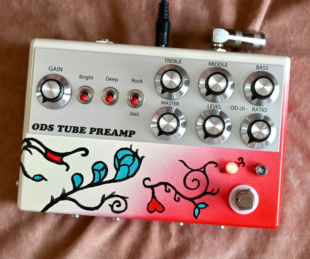 Peace Hill FX 【YMS限定販売】ODS Tube Preamp -Psychedelic Paint-（新品）【楽器検索デジマート】